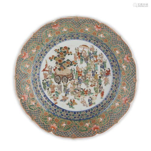 KANGXI-STYLE IMARI 'BOYS' CHARGER