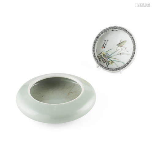 QIANJIANG ENAMEL PORCELAIN BRUSH WASHER