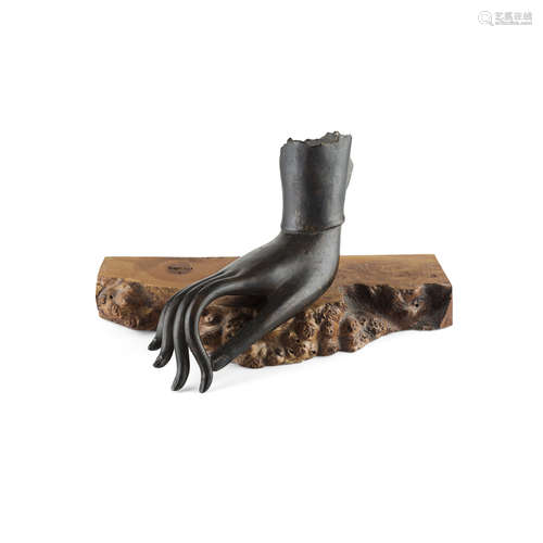 BRONZE MODEL OF BUDDHA'S HAND