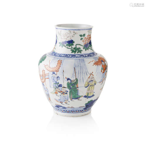 WUCAI BALUSTER JAR