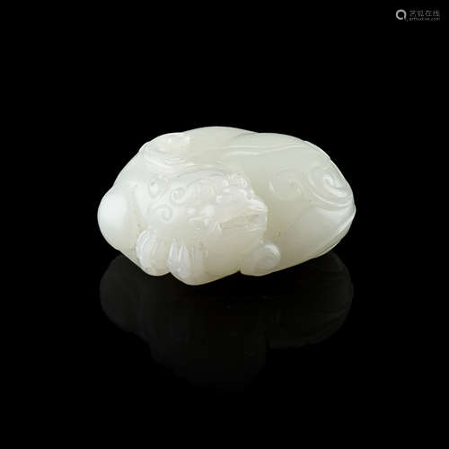 WHITE JADE MYTHICAL BEAST