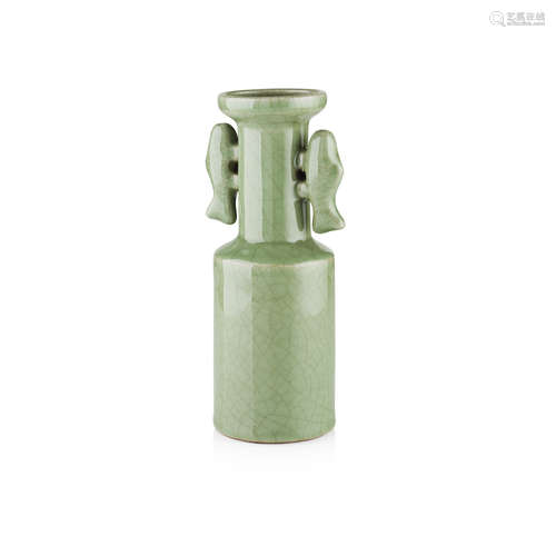 CELADON GLAZE 'KINUTA' VASE