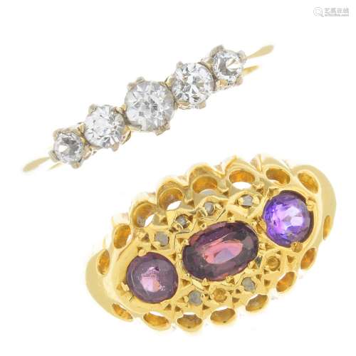 (63814) A selection of jewellery.