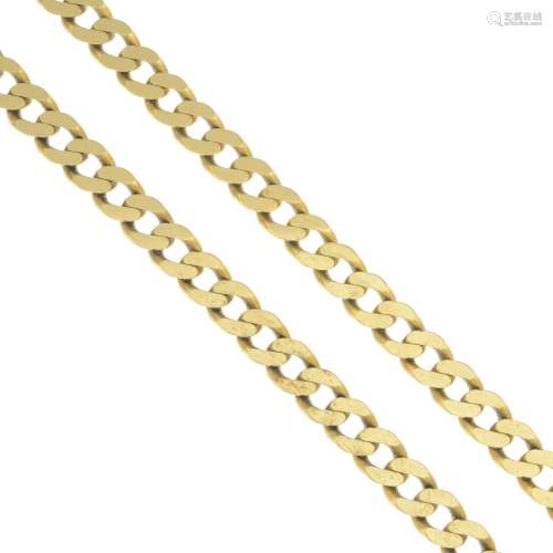 (63797) A 9ct gold chain.