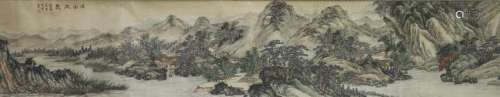 Chinese Handscroll by Zhu Xichun, 1916