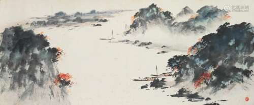 Chinese Landscape Painting by Zhao Shaoang