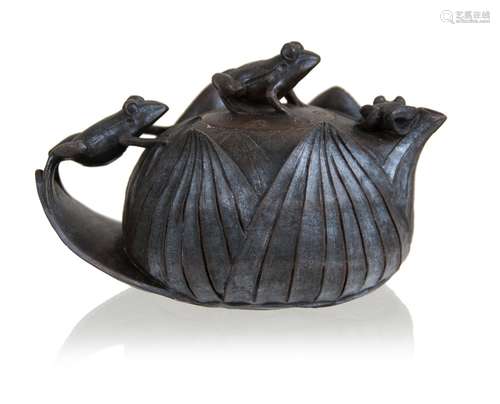 MIXED CLAY PINGNI YIXING ZISHA TEA POT