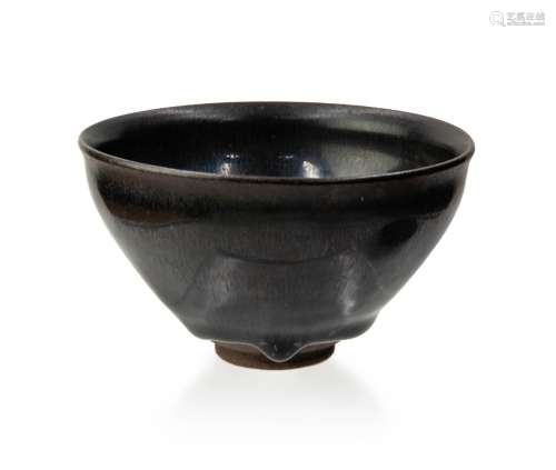 CHINESE SONG TEMMOKU GLAZE TEA BOWL