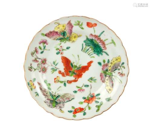 FOLIATE BUTTERFLY PLATE