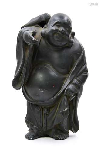 CHINESE BRONZE BUDAI MONK