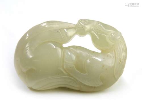 JADE CARVED HORSE