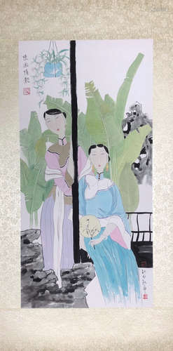 YONGKAI HU <LU YUAN QIAN YING> PAINTING