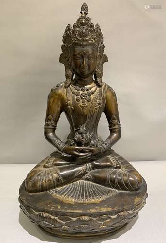 Bronze Figure Of Buddha