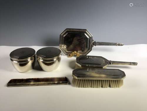 TIFFANY & CO. STERLING SILVER GROOMING SET