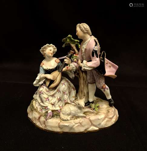 MEISSEN PORCELAIN FIGURE