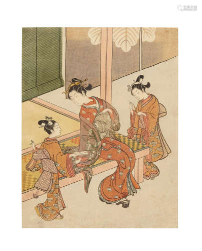 Edo period (1615-1868), circa 1766-1767 Suzuki Harunobu (1725-1770)