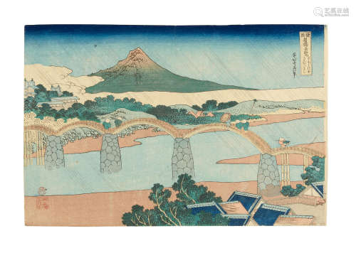 Edo period (1615-1868), circa 1834) Katsushika Hokusai  (1760-1849)