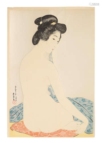 Taisho (1912-1926) era, 1920 Hashiguchi Goyo (1881-1921)