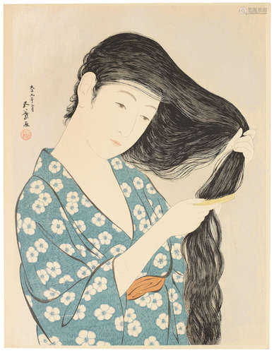 Taisho era (1912-1926), 1920 Hashiguchi Goyo (1881-1921)