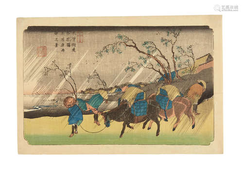 Edo period (1615-1868), circa 1835-1838 Keisai Eisen (1790-1848)