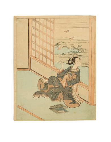Edo period (1615-1868), circa 1765 Suzuki Harunobu (1725-1770)