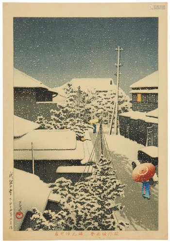 Taisho era (1912-1926), 1925 Kawase Hasui (1883-1957)