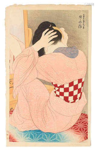 Taisho (1912-1926) era, 1921 Ito Shinsui (1898-1972)