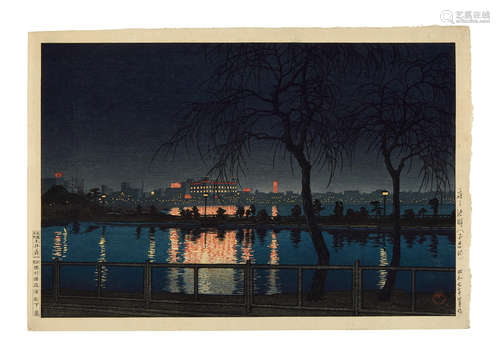 Taisho (1912-1926) to Showa (1926-1989) era, 1924-1952 Kawase Hasui (1883-1957)