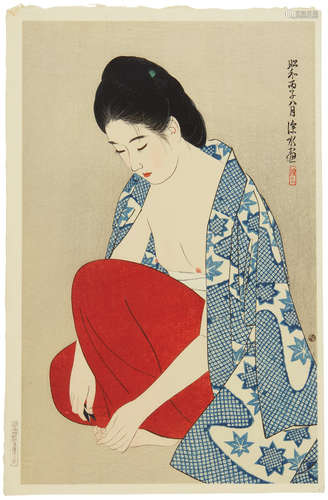 Showa era (1926-1989), 1937 Ito Shinsui (1898-1972)