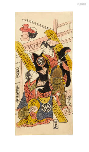 Edo period (1615-1868), 1720s-1730s Torii Kiyomasu II (1706-1763)