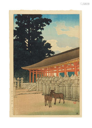 Taisho era (1912-1926), 1921 Kawase Hasui (1883-1957)