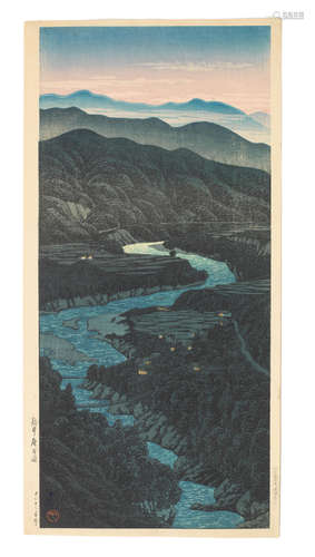 Taisho era (1912-1926), circa 1923 Kawase Hasui (1883-1957)