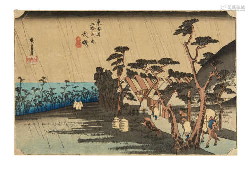 Edo period (1615-1868), 1833-1856 Utagawa Hiroshige I (1797-1858)