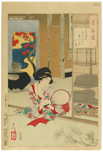 Meiji era (1868-1912), 1885-1891 Tsukioka Yoshitoshi (1839-1892)