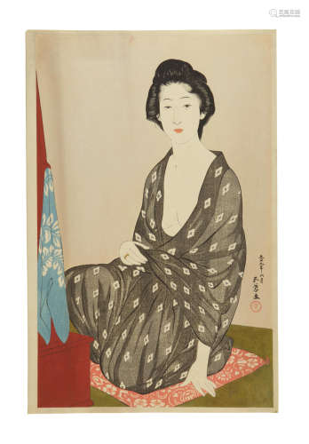 Taisho era (1912-1926), 1920 Hashiguchi Goyo (1881-1921)