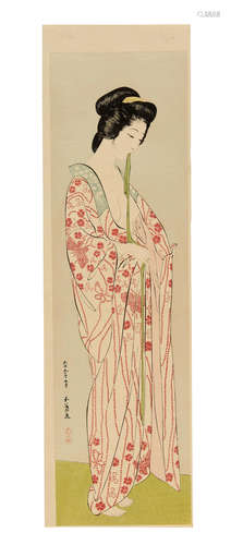 Taisho era (1912-1926), 1920 Hashiguchi Goyo (1881-1921)