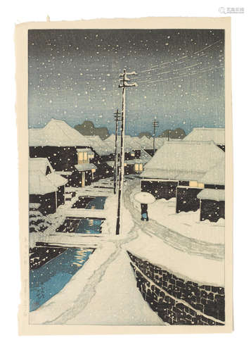 Taisho era (1912-1926), 1921 Kawase Hasui (1883-1957)