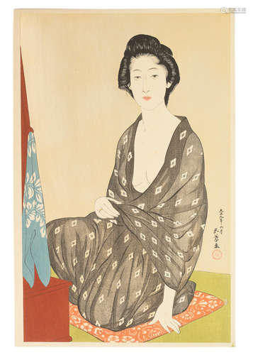 Taisho era (1912-1926), 1920 Hashiguchi Goyo (1881-1921)