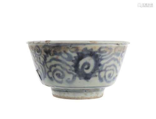 CHINE, Dynastie Ming  Bol en porcelaine