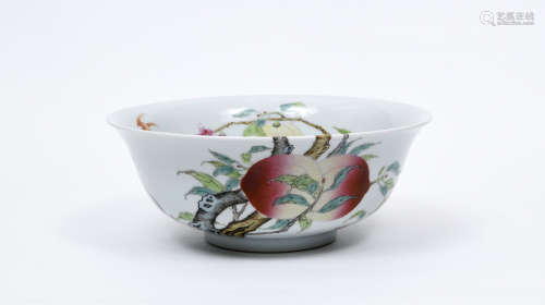 CHINE, moderne  Bol en porcelaine