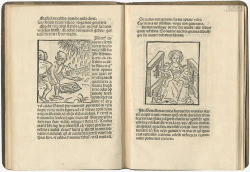 De generatione Christi, sive Defensorium inviolatae castitatis B.V.M., [Basel, Lienhart Ysenhut, c.1487-88] RETZA (FRANCISCUS DE)