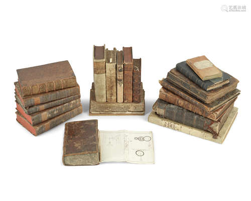 Collection of twenty, mostly eighteenth century, manuscript notebooks on various subjects, covering astronomy, medicine and pathology, physics, philosophy and natural philosophy, teachings on Christianity, jurisprudence and politics, eighteenth and nineteenth century (22) MEDICINE, ASTRONOMY, PHILOSOPHY & LAW