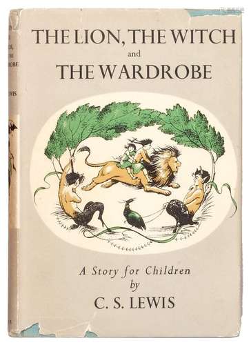 The Lion, The Witch, and The Wardrobe... illustrations by Pauline Baynes, FIRST EDITION, Geoffrey Bles, [1950] LEWIS (C.S.)