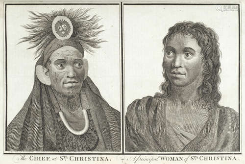 ANDERSON (GEORGE WILLIAM) New, Authentic, and Complete Collection of Voyages Round the World, Undertaken and Performed by Royal Authority... [an] Account of Captain Cook's First, Second, Third and Last Voyages, Alex. Hogg, [1784-1786] COOK (JAMES)