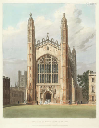 A History of the University of Cambridge, its Colleges, Halls, and Public Buildings, 2 vol., FIRST EDITION, R. Ackermann, 1815 ACKERMANN (RUDOLPH)