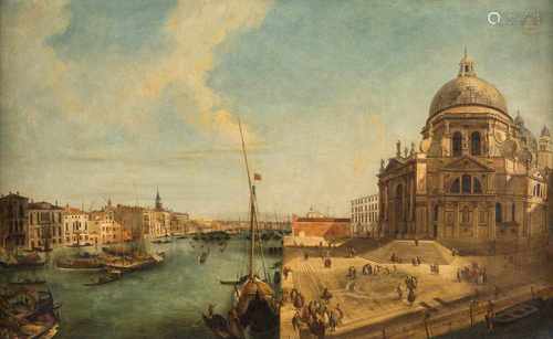 MICHELE MARIESCHI (NACHFOLGER)1696 Venedig - 1743/1744 EbendaANSICHT DES CANAL GRANDE MIT SANTA