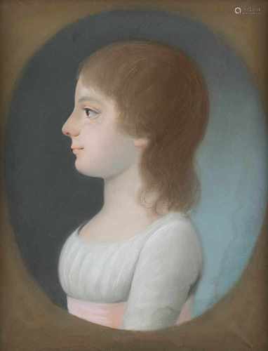 VERSCHIEDENE BIEDERMEIER PORTRAITISTENTätig 1. Hälfte 19. Jh.Drei Portraits Öl auf Leinwand bzw.