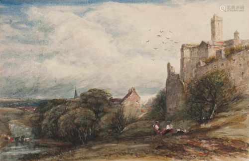 JAMES ORROCK1829 Edinburgh - 1913 Shepperton/Middlesex'Warkworth/Northumberland' / Landschaft mit