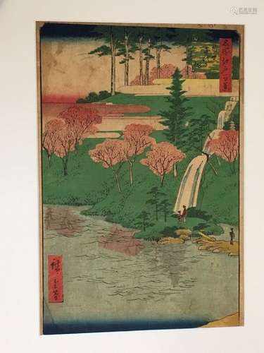 JAPONXIXE SIÈCLE HIROSHIGE (1797-1858)