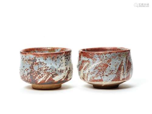 TWO LARGE CHAWAN JAPAN, MEIJI/ SHOWA PERIOD